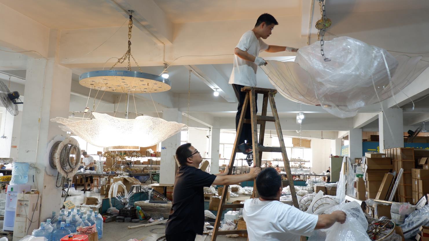 GoodLife Lighting workshop production inspection testing worker quality control