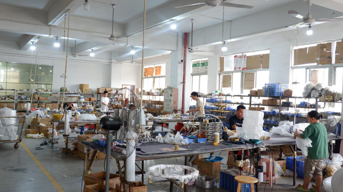 GoodLife Lighting factory workshop production material order process manufacturing