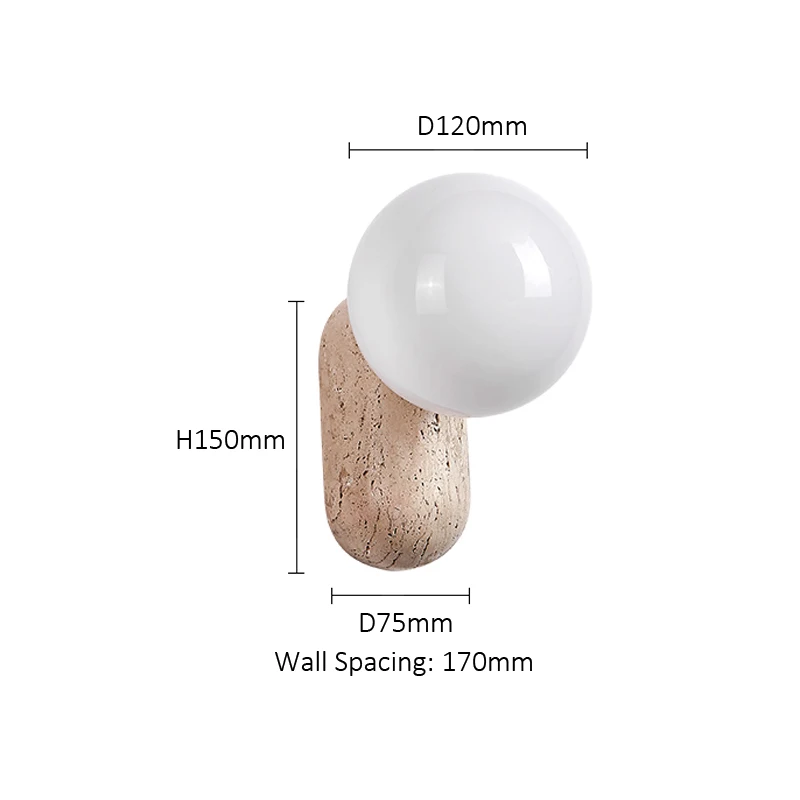 Cream Style Bedroom Bedside Led Wall Lamp Nordic Minimalist Staircase Bathroom Japanese Design Sense Retro Sconce Corridor Light