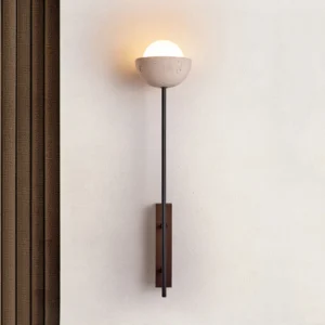 Modern Creative Wabi Sabi Flower Apartment Shaped Home Decoration Wall Lamp Simple and Warm Bedroom Bedside Led Sconce Light SSM-2242 image 1