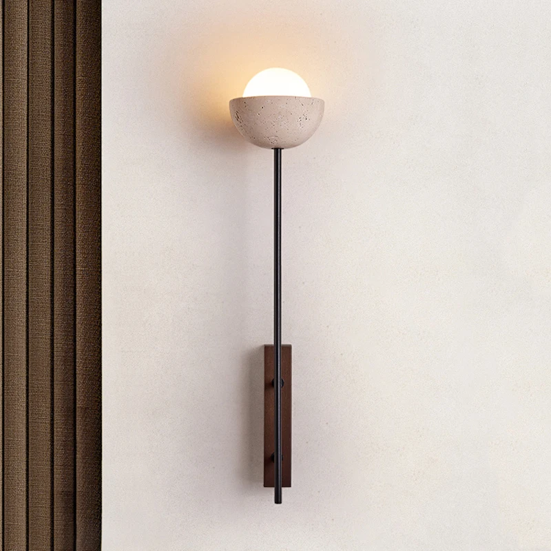 Modern Creative Wabi Sabi Flower Apartment Shaped Home Decoration Wall Lamp Simple and Warm Bedroom Bedside Led Sconce Light