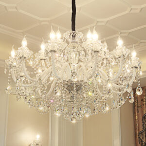 Luxury crystal chandeliers modern glass hanging lamps living room hotel decorative ceiling lighting pendant chandelier lights SSM-9119 image 1