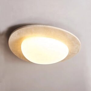 New Style Travertine Stone Drop Ceiling Light Fixture Modern 3 Color Led Ceiling Light Spot Restaurant Ceiling Clothing Lighting SSM-2091 image 1