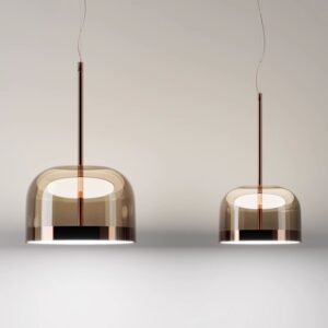 Post modern creative glass dining room chandelier light luxury simple designer bedroom light SSM-3203S image 1