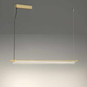 New Modern Minimalist Long Strip Restaurant Chandelier Living Room Lamp Restaurant Lamp SSM-8047 image 1