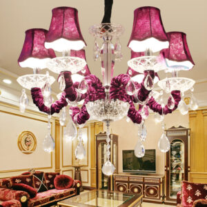 European Candle Pendent Lamp Luxury Crystal LED chandelier for Living Room lighting decoration home Chandelier SSM-9085 image 1