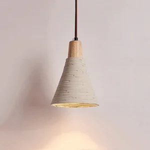 Japanese Restaurant Bell Shaped Cream Style Decorative Chandelier Homestay Fresh Bar Table Bedside Led Ceiling Pendent Lamp SSM-2010 image 1