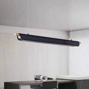 Long Triangular Pendant Light Italian Simple Design Kitchen Island Ceiling LED Chandelier for Dining Table bar Living Room SSM-3017 image 1
