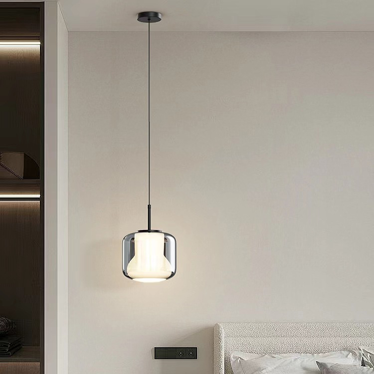 Globe Industrial Decor Led Lighting Fixtures Kitchen Restaurant Nordic Modern Hanging Glass Small Pendant Light