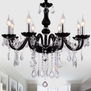 Modern crystal chandelier luxury living room glass candle pendant lamps manufacturer lights Decorative pendant lights SSM-8031-02 image 1