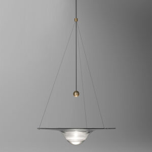 Modern Glass Led Pendant Light Customizable Art Lobby Staircase Chandelier Home Restaurant Hanging Light SSM-9918 image 1