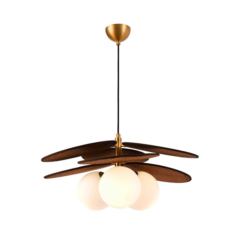 2025 New Japanese Dining Room Chandelier Retro Chinese Style Pendant Light for Master Bedroom Study Balcony Stairs
