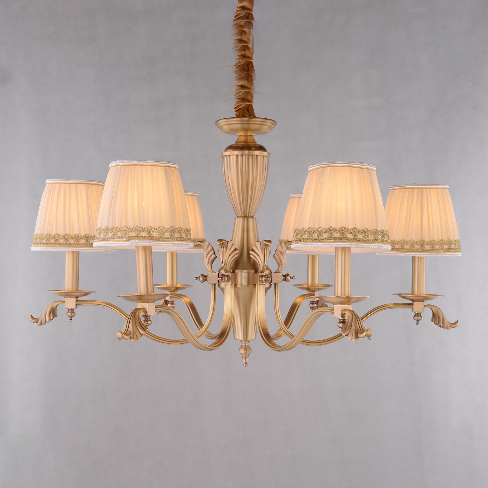 MEEROSEE Lights Products Antique Brass Chandelier Luxury Ceiling Chandeliers 400k3940