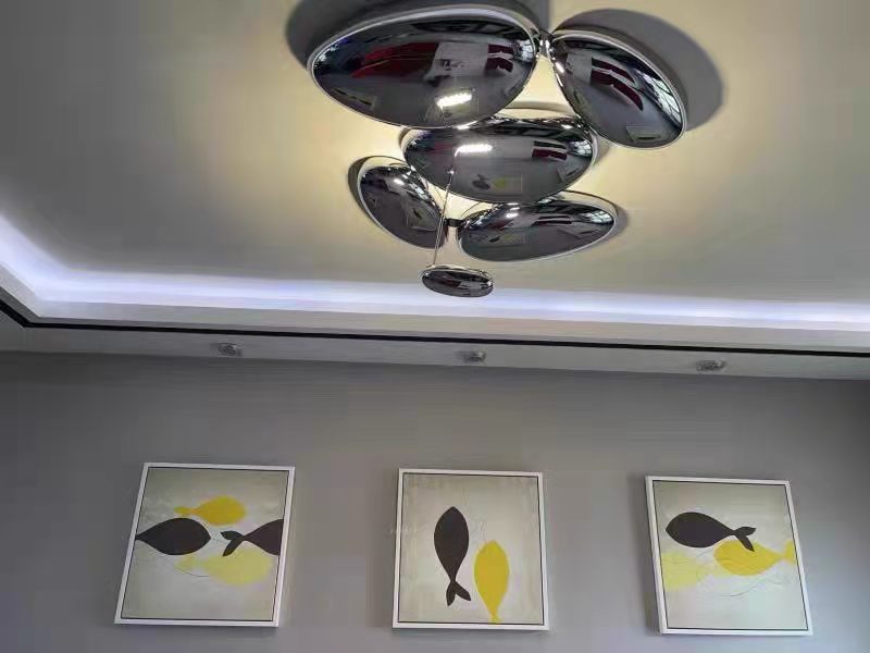 Italian Style Aesthetic Special shaped Corridor Porch Room Fine Decoration Bedroom Study Villa Ceiling Lamp European Style