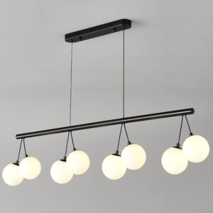 Modern Simple Circular Living Room Chandelier Children s Room Designer Bedroom Dining Room Light Art Glass Light SSM-8068 image 1