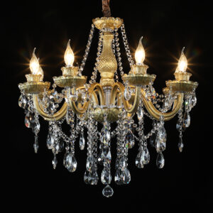 Home Lights European and American Style Crystal Ceiling Lamp Warm Lighting Dining Room Decorative Lamp SSM-9158 image 1