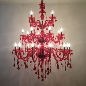 American Senior Clubs Dinning Room Nightclub Wedding Colored Crystal Earrings Jewelry Decoration Chandelier Luxury Pendant Light SSM-9090-02 image 1