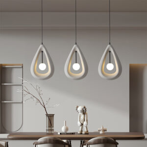 Nordic Aesthetic Bedroom Chandelier Wabi Sabi Light Wabi Sabi Pendant Light Kitchen Hanging Lights for Dining SSM-0055 image 1