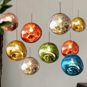Nordic lava Lamp Creative Personality Restaurant bar Bar Clothing Shop Window Decoration Bedroom Bedside Glass Chandelier SSM-8088-01 image 1