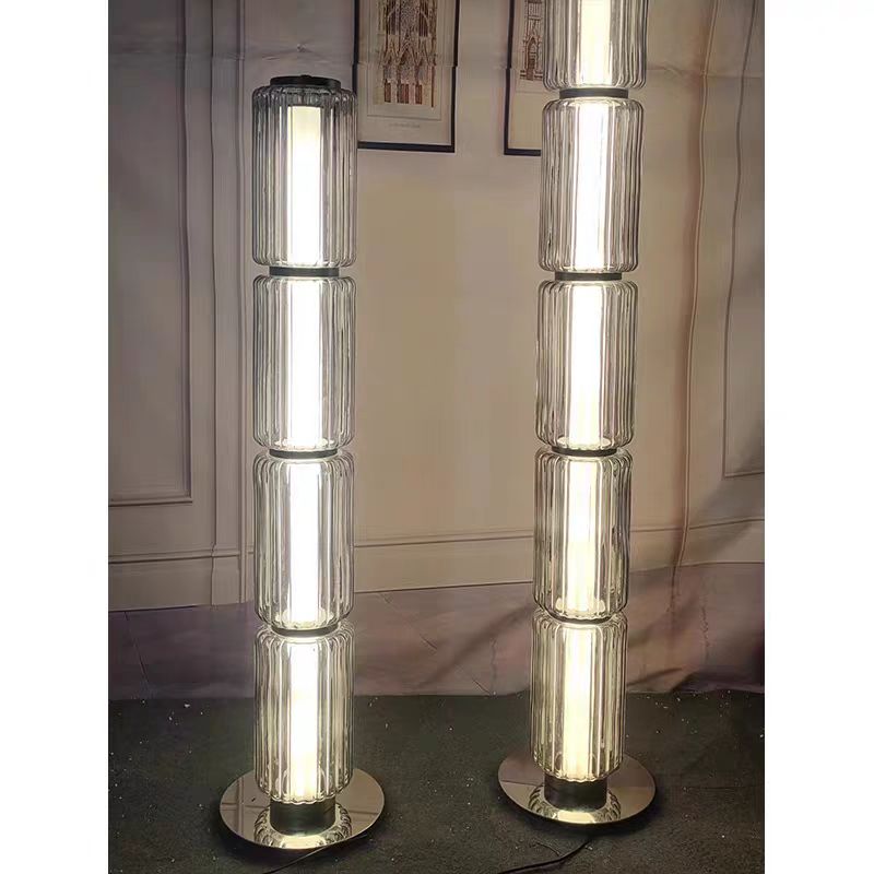 New style Light Luxury Minimalist Living Room Floor Lamp Designer Model Room Lamp Modern Art Glass table Lamp
