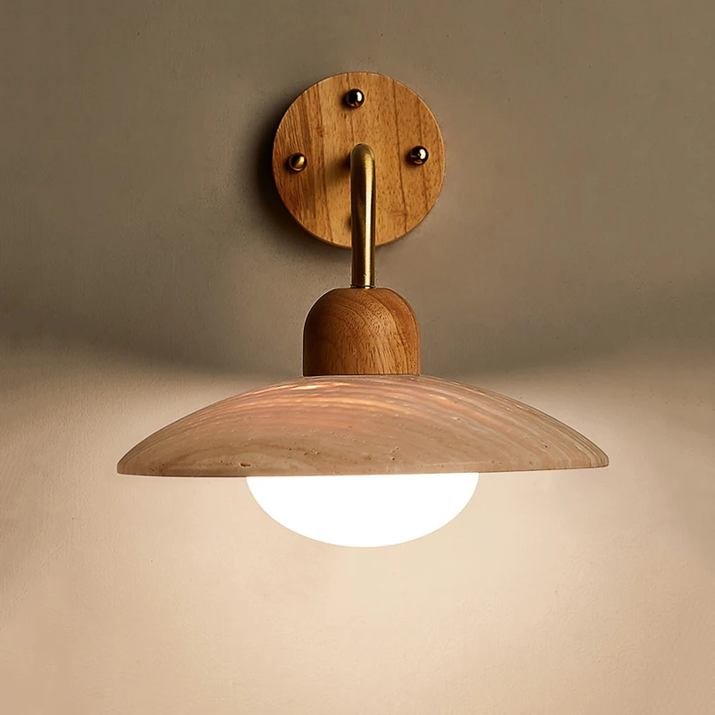 Creative Designer Soft Decoration Wall Lamp Nordic Minimalist Japanese Wabi Sabi Bedroom Bedside Ambient Led Lighting Fixture