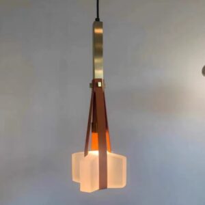 Modern Minimalist Restaurant Chandelier Nordic Living Room Designer bar Cafe Art Resin Leather Lamps SSM-9883-02 image 1