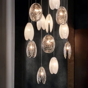 Customized Decorative Modern Design Pendant Light Hanging Lamp Chandelier for Indoor Use Living Room SSM-9857 image 1