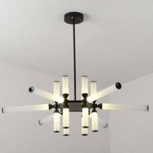 Glass Tube Pendant Lights Living Room Bedroom Designer Minimalist Nordic Lights Chandelier SSM-9915 image 1