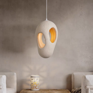 Creative Resin Pendant Light Adjustable Height Decorative House Design Model for Living Room Bedroom Study SSM-0060 image 1