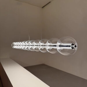 Stylish Italy Design Bubbles Glass Long Lighting Fixture Hanging Dining Light Room Modern Pendant Lights for Restaurant SSM-9899 image 1