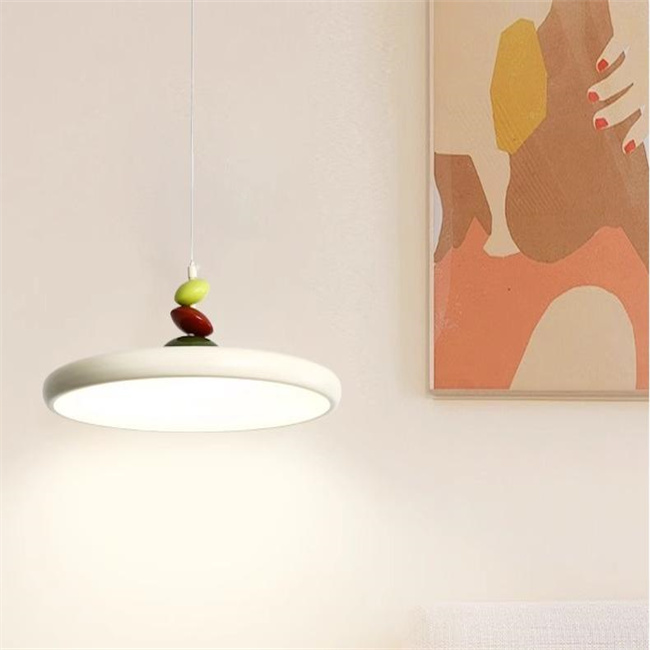 Iron Glass Design White Green Modern Living Room Kitchen Cafe Restaurant LED Chandeliers Pendant Lights Ceiling