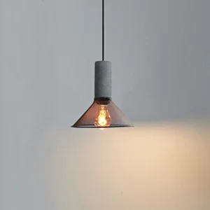 Loft Designer Creates Personalized Iron Bird Cage Shape Single Head Small Droplight Vintage Cement Bedroom Bedside Pendent Lamp SSM-2016 image 1