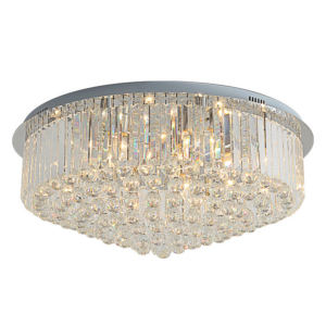 European Style Crystal Ceiling Light Simple and Atmospheric Creative Bedroom Living Room Kitchen Lighting Fixtures SSM-9212 image 1