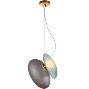 Indoor Decoration Home Hotel Villa Multiple Colors Pendant Cobblestone Glass Chandelier SSM-3118 image 1