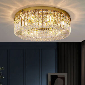 Living Room Ceiling Light Modern Simple Bedroom Restaurant Villa High grade Atmosphere Crystal Light Zhongshan Lighting SSM-9208 image 1
