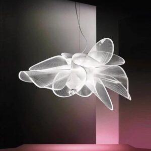 Modern Simple Style Living Room Restaurant Bedroom LED Acrylic Flower Chandelier SSM-8100 image 1
