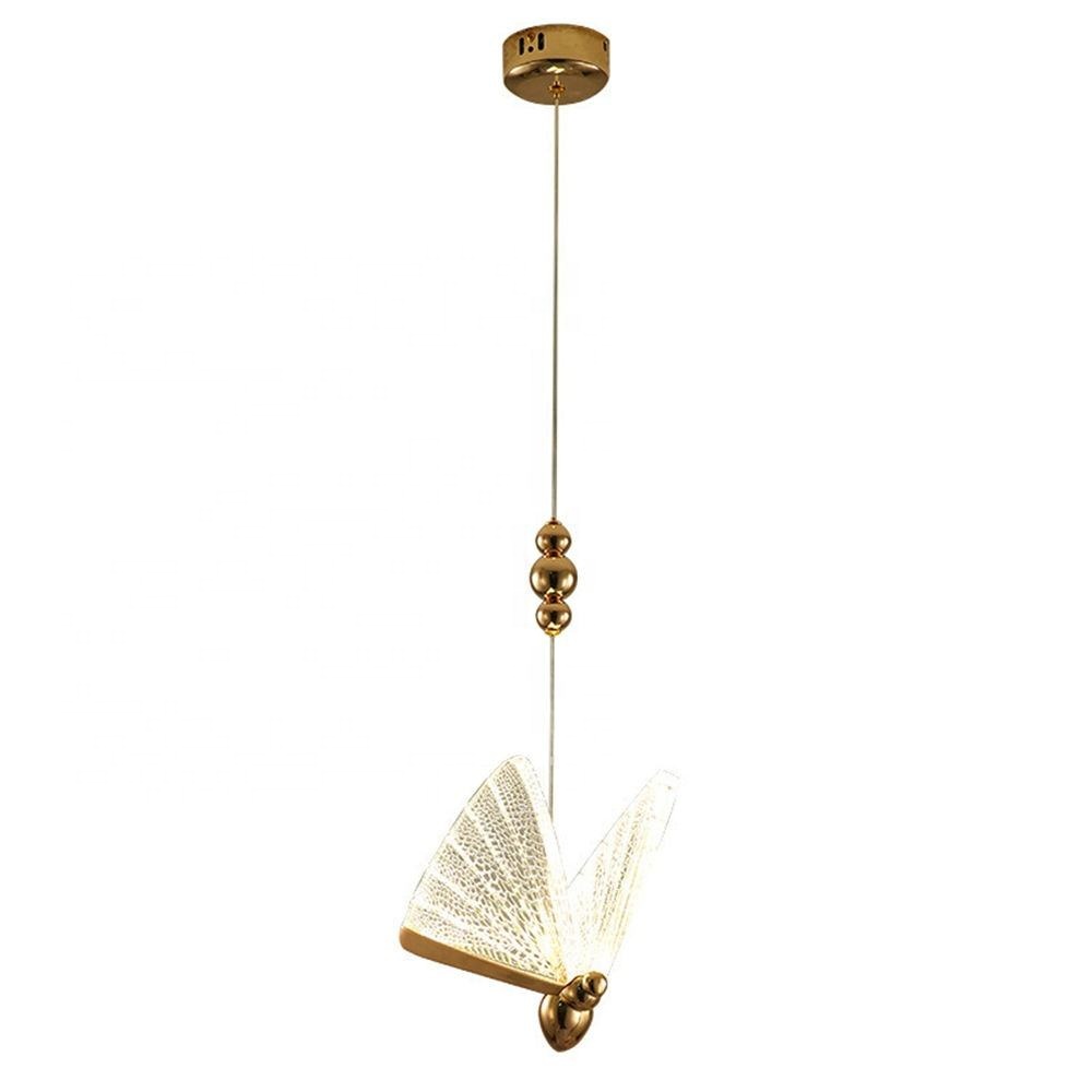 Butterfly Pendant Lights Modern Minimalist Luxury Hanging Lamp Bedroom Dining Room Small Chandelier