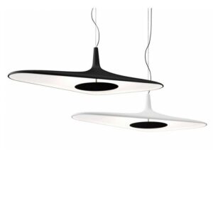 Italy Designer Modern Hanging Lamp Resin Black White Minimalist LED Pendant Light for Dining Living Room SSM-9815 image 1