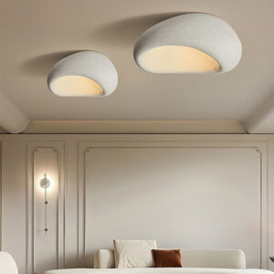Nordic Minimalist Wabi Sabi Style Led Ceiling Lamps Chandelier Lustre Living Room Dining Room Home Decor Bedroom Lights Fixture SSM-9747 image 1