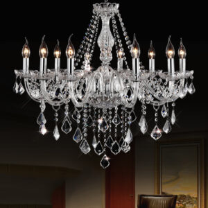 European transparent lighting customized modern for villa home living room wedding crystal chandelier SSM-9072 image 1