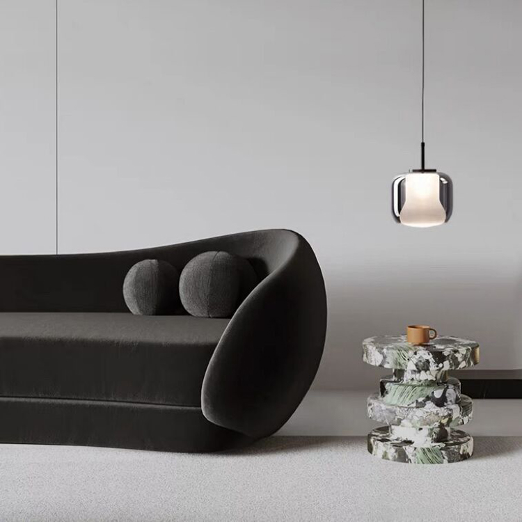 Globe Industrial Decor Led Lighting Fixtures Kitchen Restaurant Nordic Modern Hanging Glass Small Pendant Light
