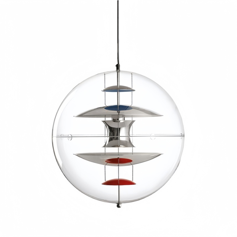 Danish Personalized Globe Design Dinning Pendant Lamp Nordic Design Coffee Shop Bar Counter Decorated Spherical Chandelier Light