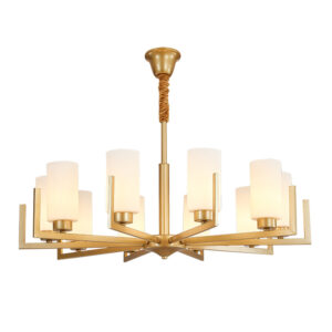 Vintage Chinese Style Iron Lamp for Living Room and Bedroom Middle Sized for Hotel Lobby Decoration WSM-8067 image 1