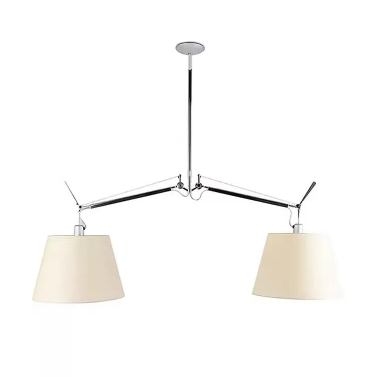 Creative Metal Living Room Bedside Hanging Light Double Head Led Recessed Drop Celling Light