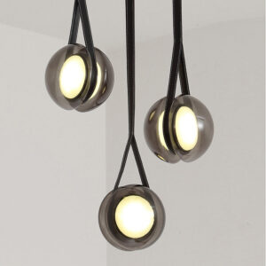 Postmodern Designer Creative Pendant Lights Personality Restaurant bar Hanging Lamp Nordic Decoration Glass LED Pendant Lamp SSM-9876 image 1