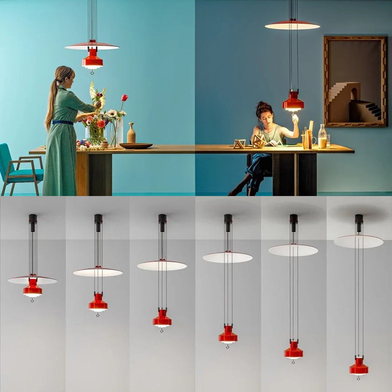 Nordic Modern Simple Creative Personality LED Chandelier Office Home Modern Simple Designer Desk Reading Light