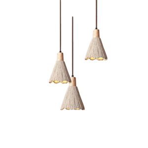 Japanese Wabi Sabi Creative Homestay Studio Pendent Lights Nordic Minimalist Restaurant Bedroom Micro Cement Led Ceiling Lamp SSM-2033 image 1
