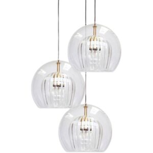 Modern Simple Industrial Wind Dining Room Chandelier Creative Personality Glass Compound Stair Lamp Home Pendant Lights Dining SSM-3228 image 1