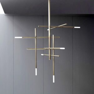 Postmodern Minimalist Metal Chandelier for Living Room Restaurant Bedroom Bar Decoration Modern Design Style SSM-3003 image 1