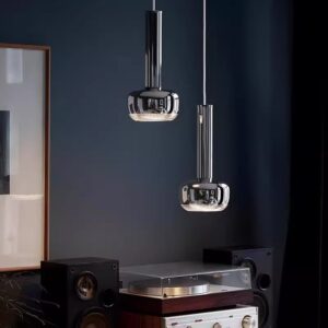 Creative Italian Design Art Small Chandelier Simple Personality Glass Restaurant bar Bedroom Bedside Lamp SSM-9848 image 1